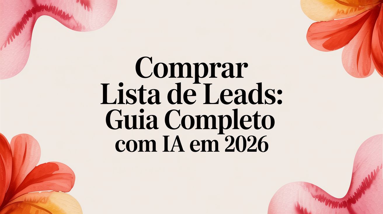 Buy leads list artificial