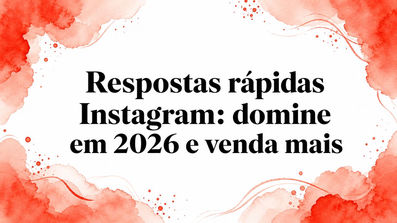 Instagram quick replies instagram tips