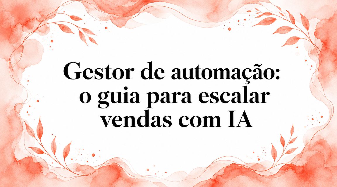 Automation manager ai sales