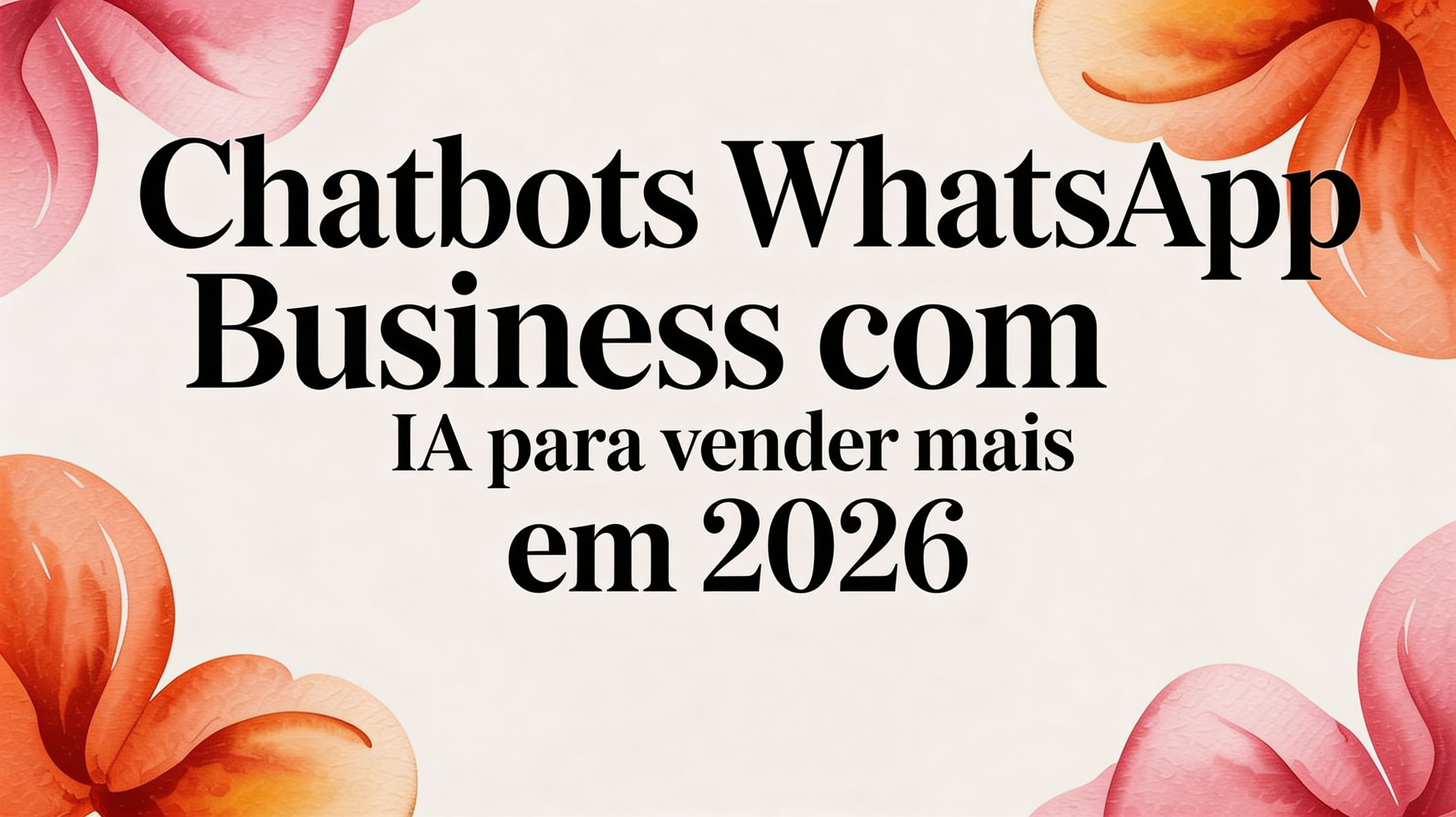Chatbots whatsapp business ai