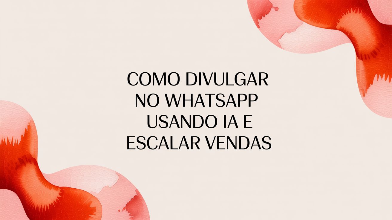 Promote on whatsapp ai