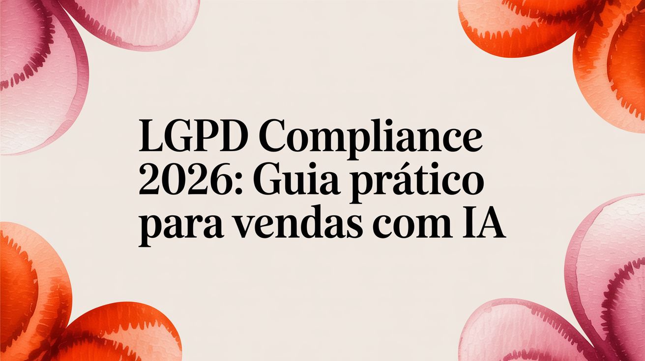 Lgpd compliance ai sales
