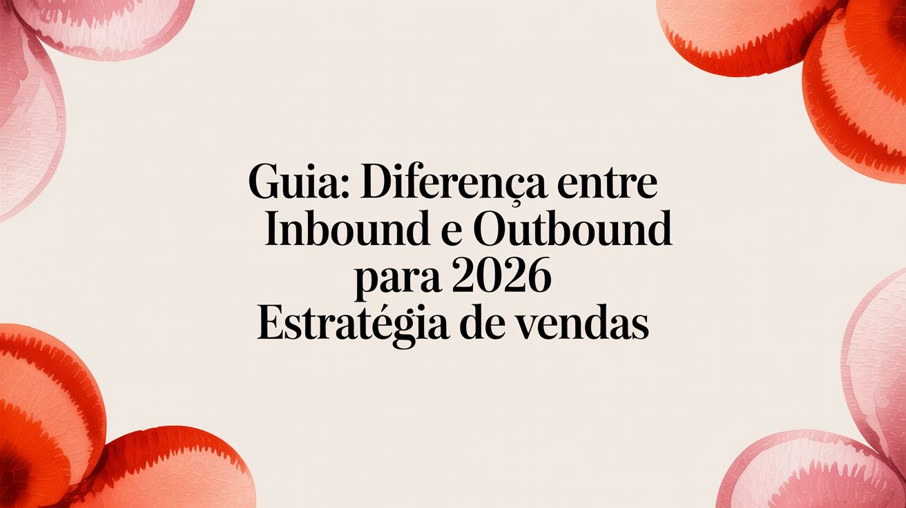 Difference between inbound and outbound sales strategy guide