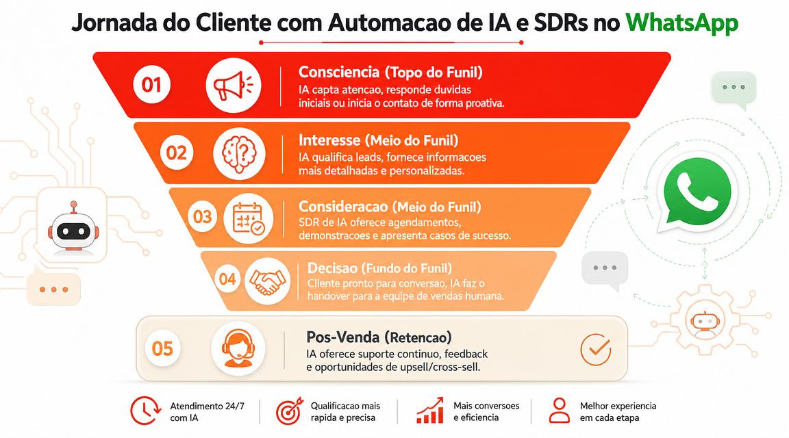 O futuro é agora: Automação com IA e SDRs de IA