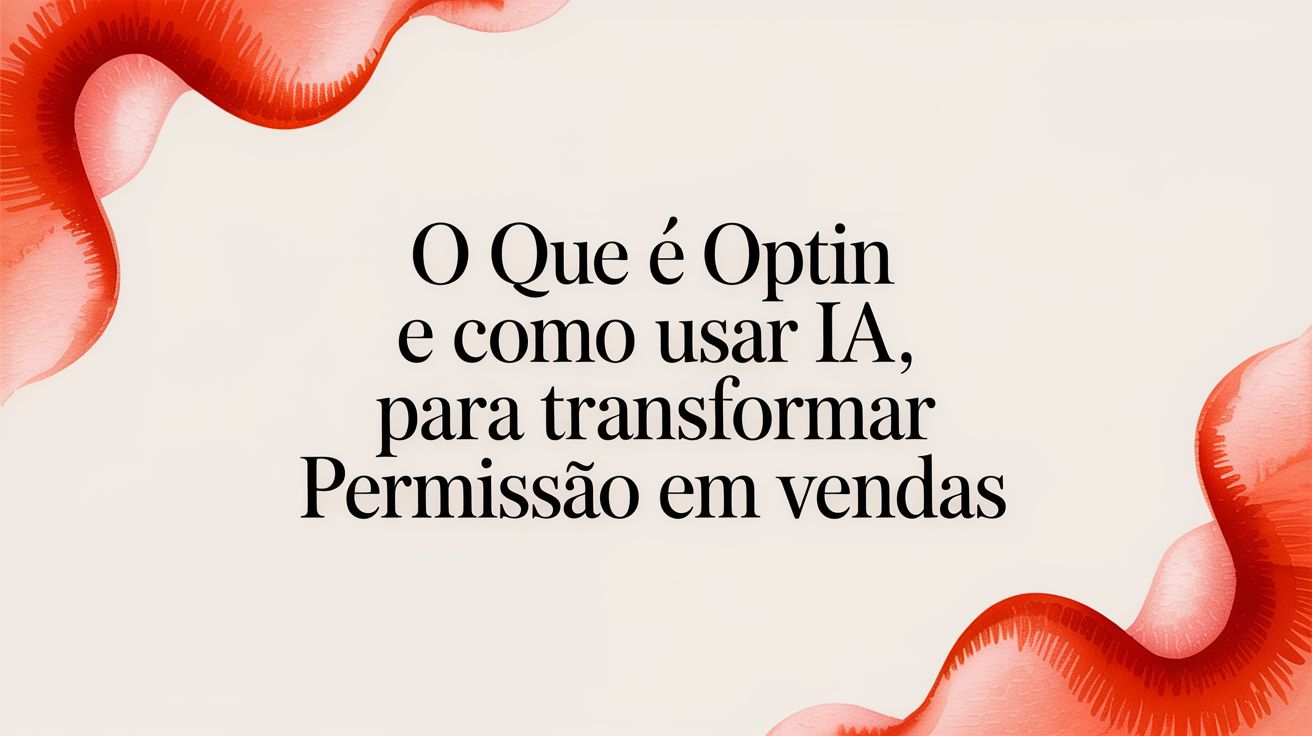 What is optin title