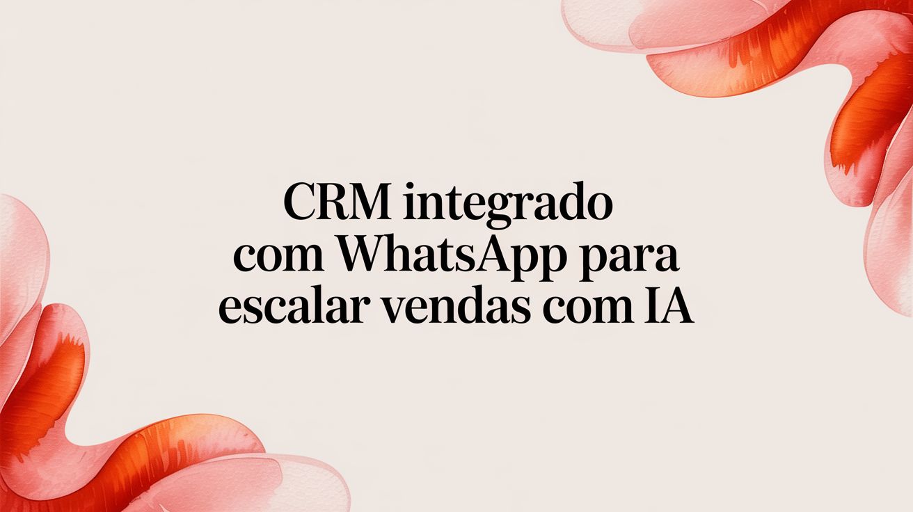 Integrated crm with whatsapp crm