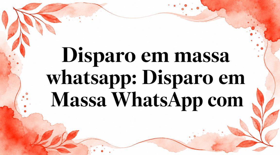 Whatsapp bulk messaging whatsapp