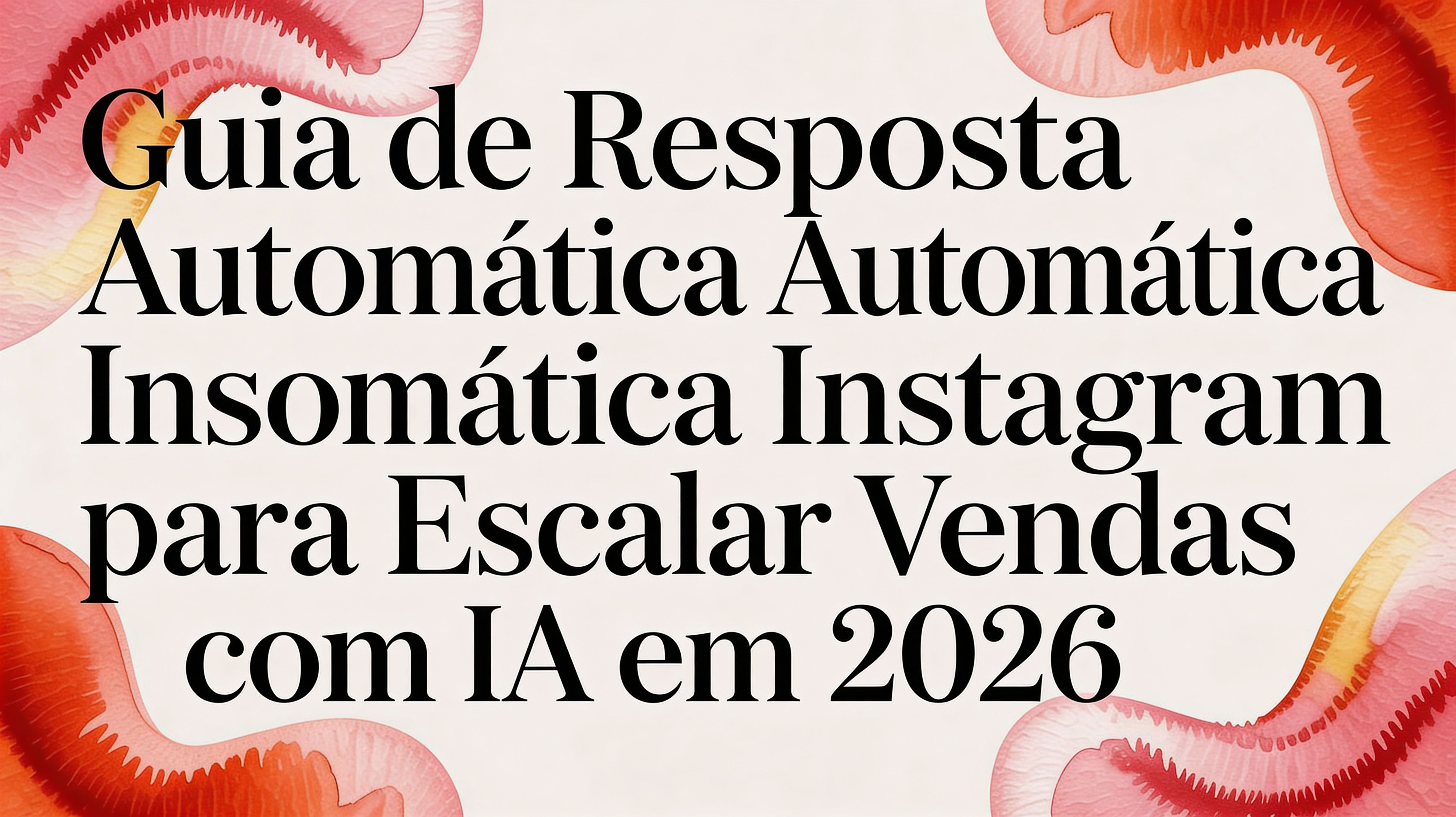 Automatic instagram reply guide
