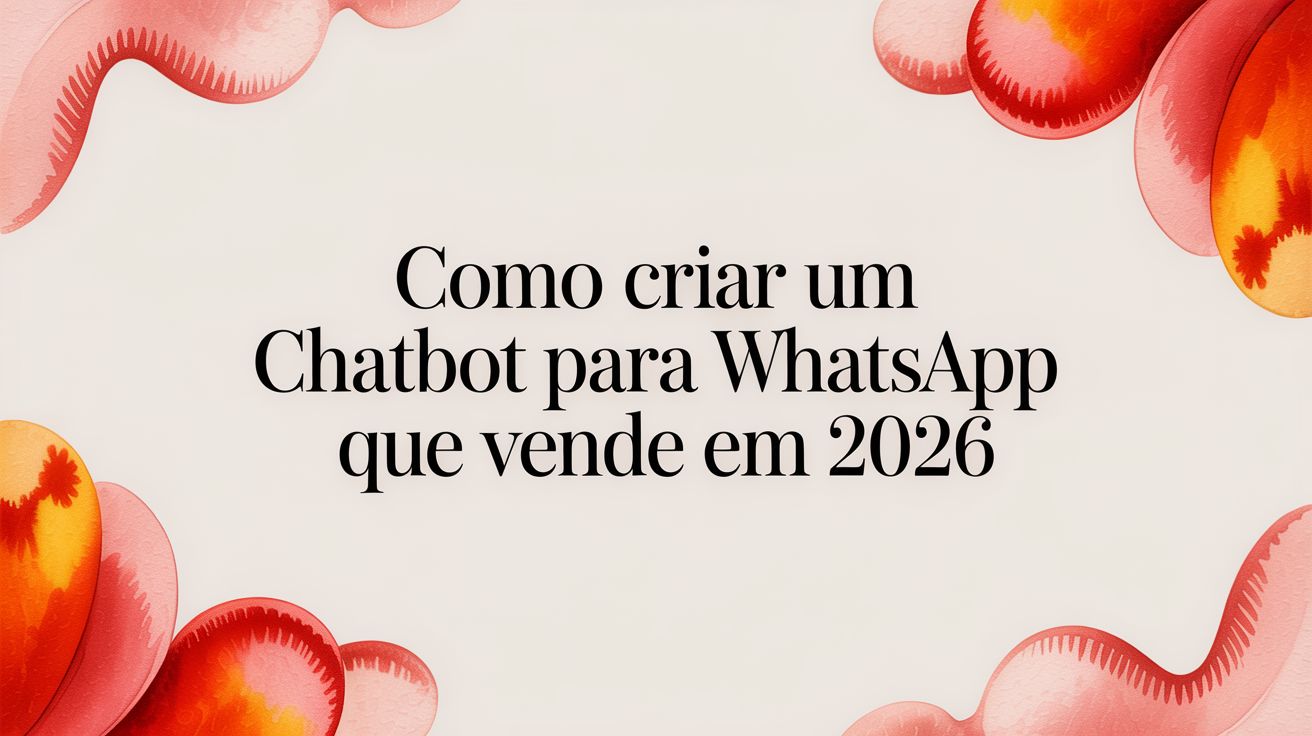 How to create a chatbot for whatsapp title