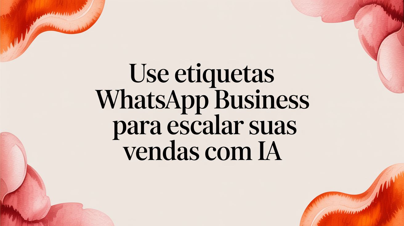 Whatsapp business labels marketing