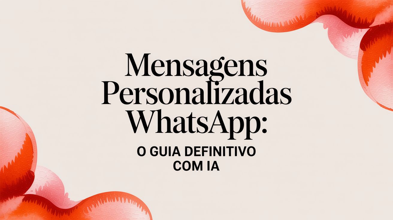 Personalized whatsapp messages whatsapp guide