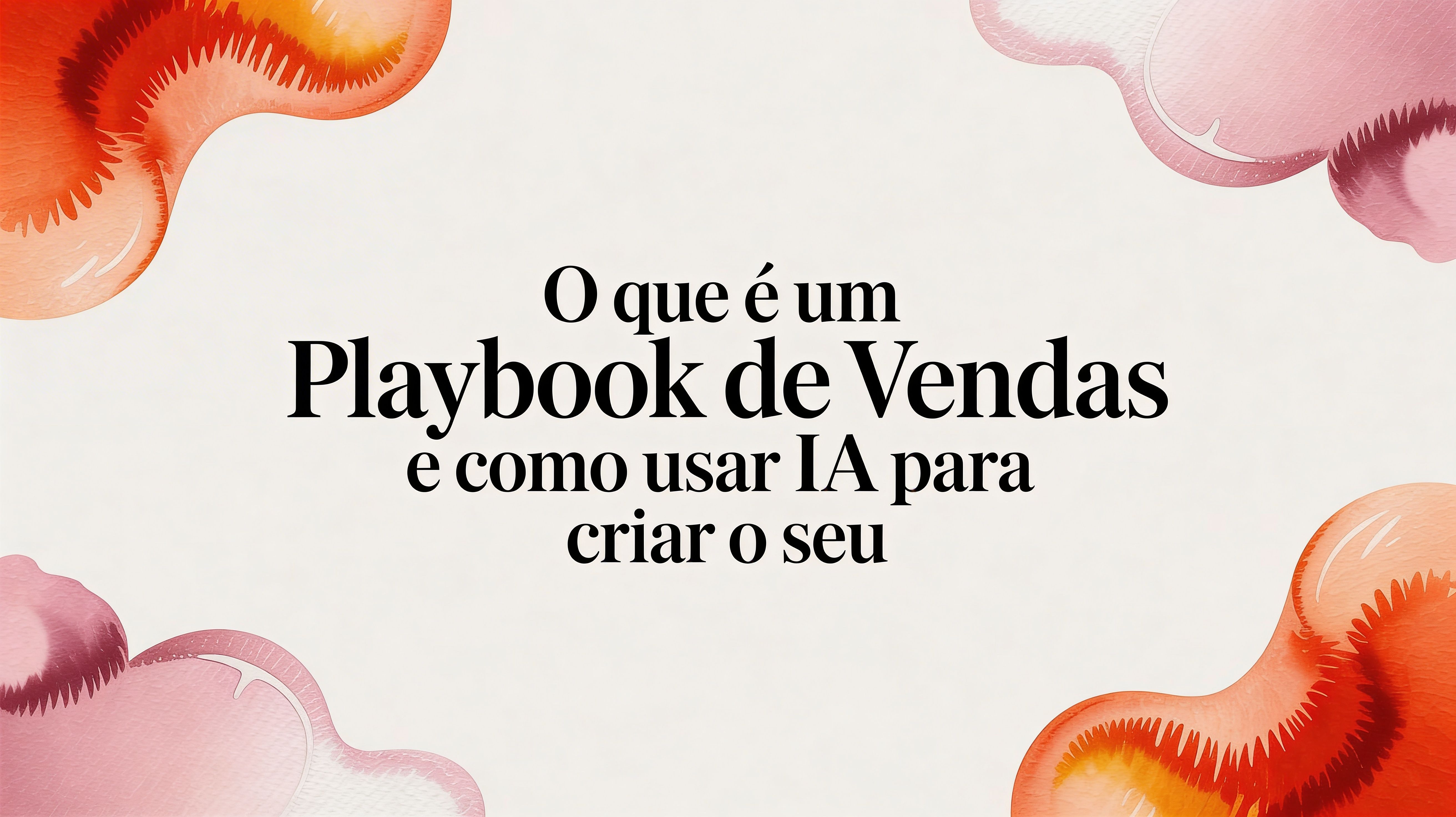 What is a playbook sales