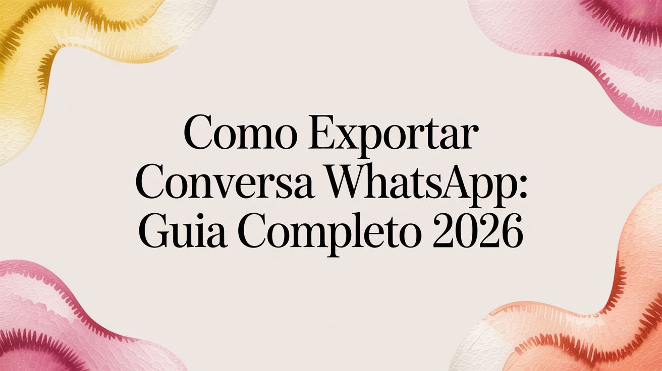 Export whatsapp chat whatsapp guide