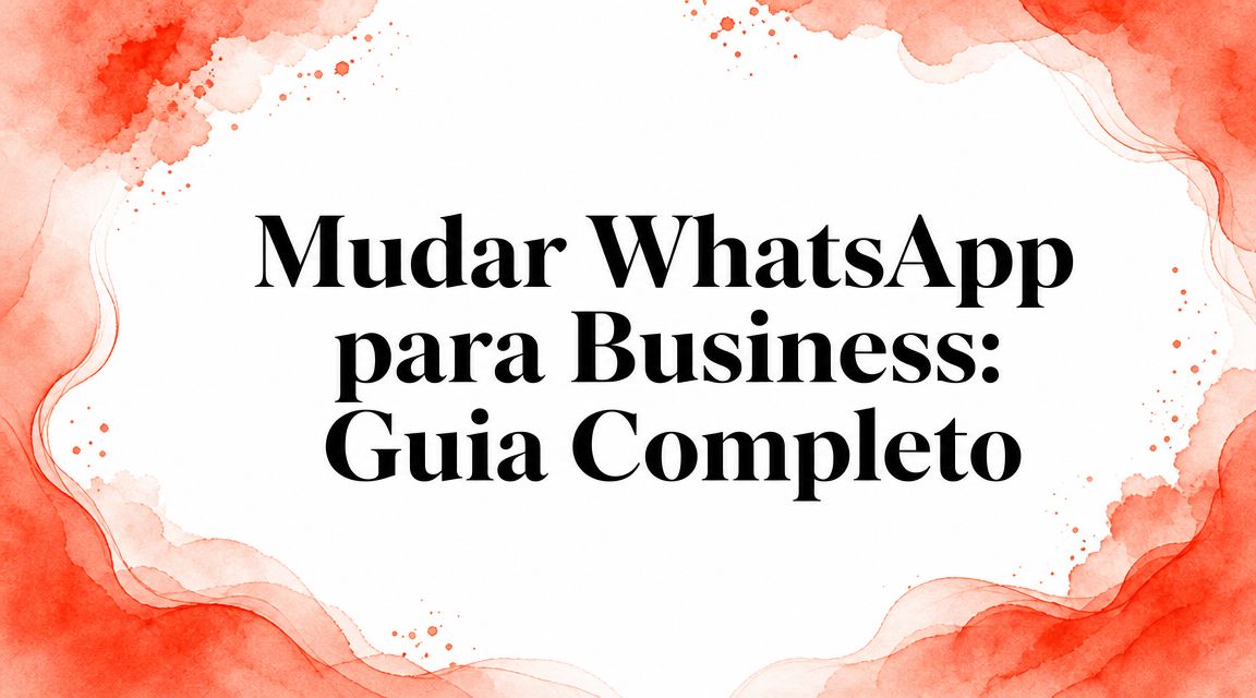 Change whatsapp to business whatsapp guide