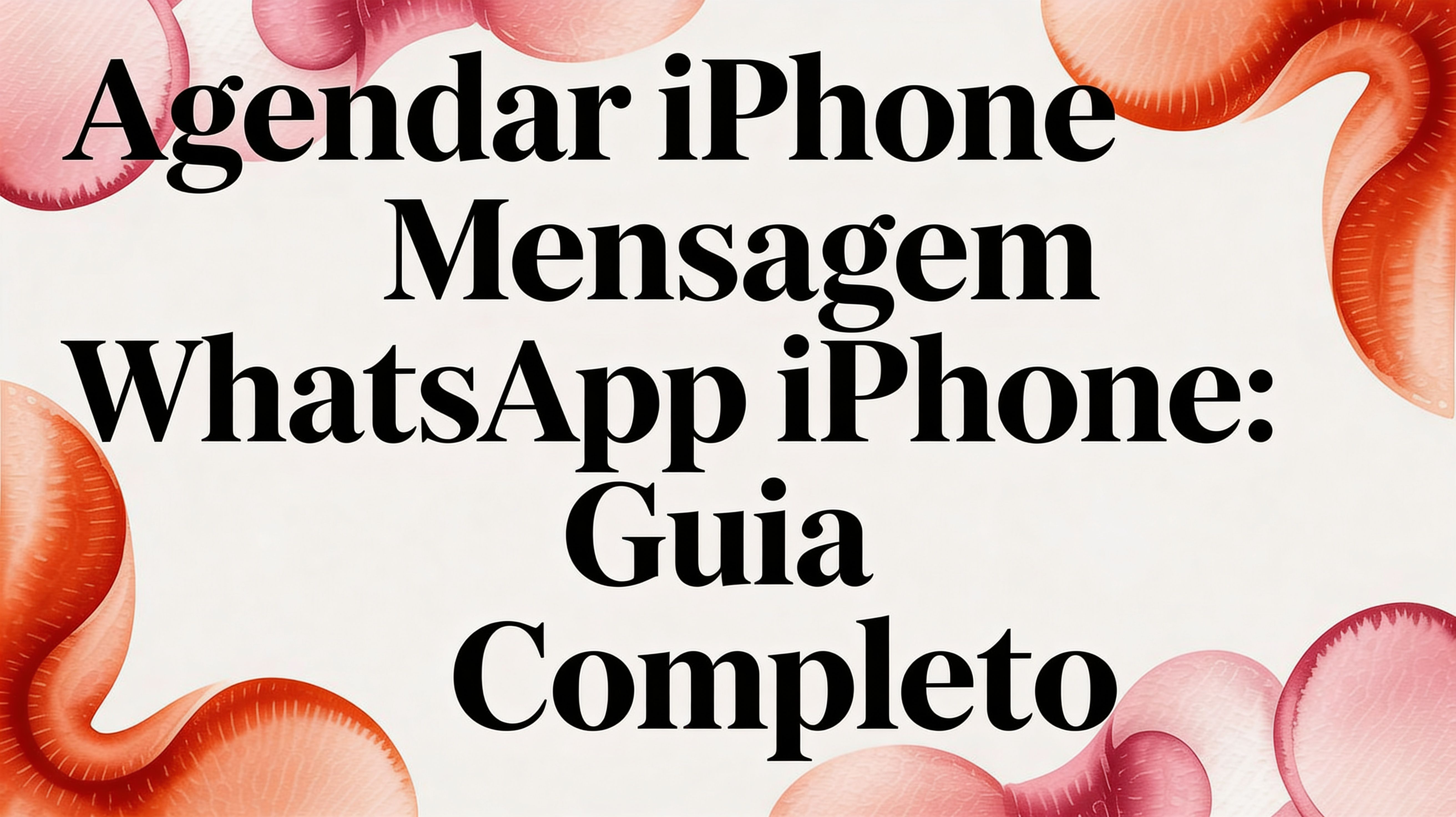 Schedule whatsapp message iphone tutorial