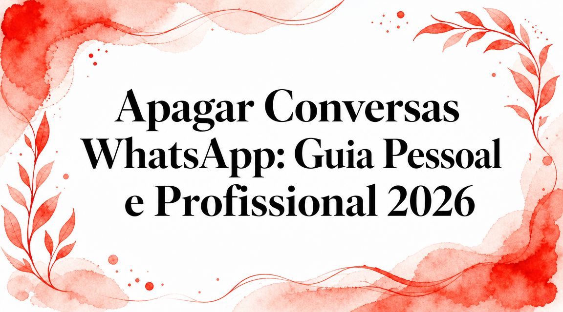 Delete whatsapp chats guide
