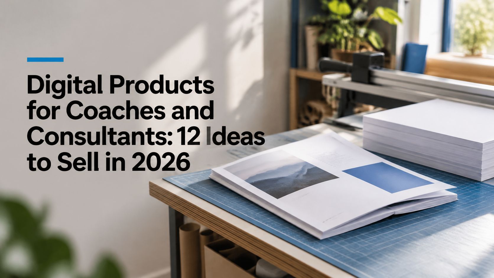 Digital Products for Coaches and Consultants: 12 Ideas to Sell in 2026