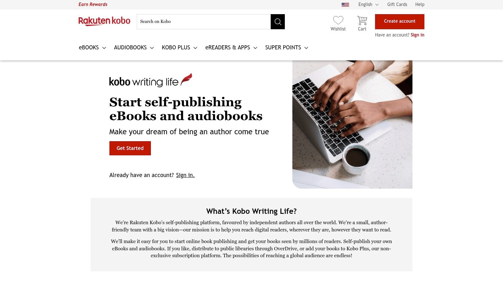 Kobo Writing Life