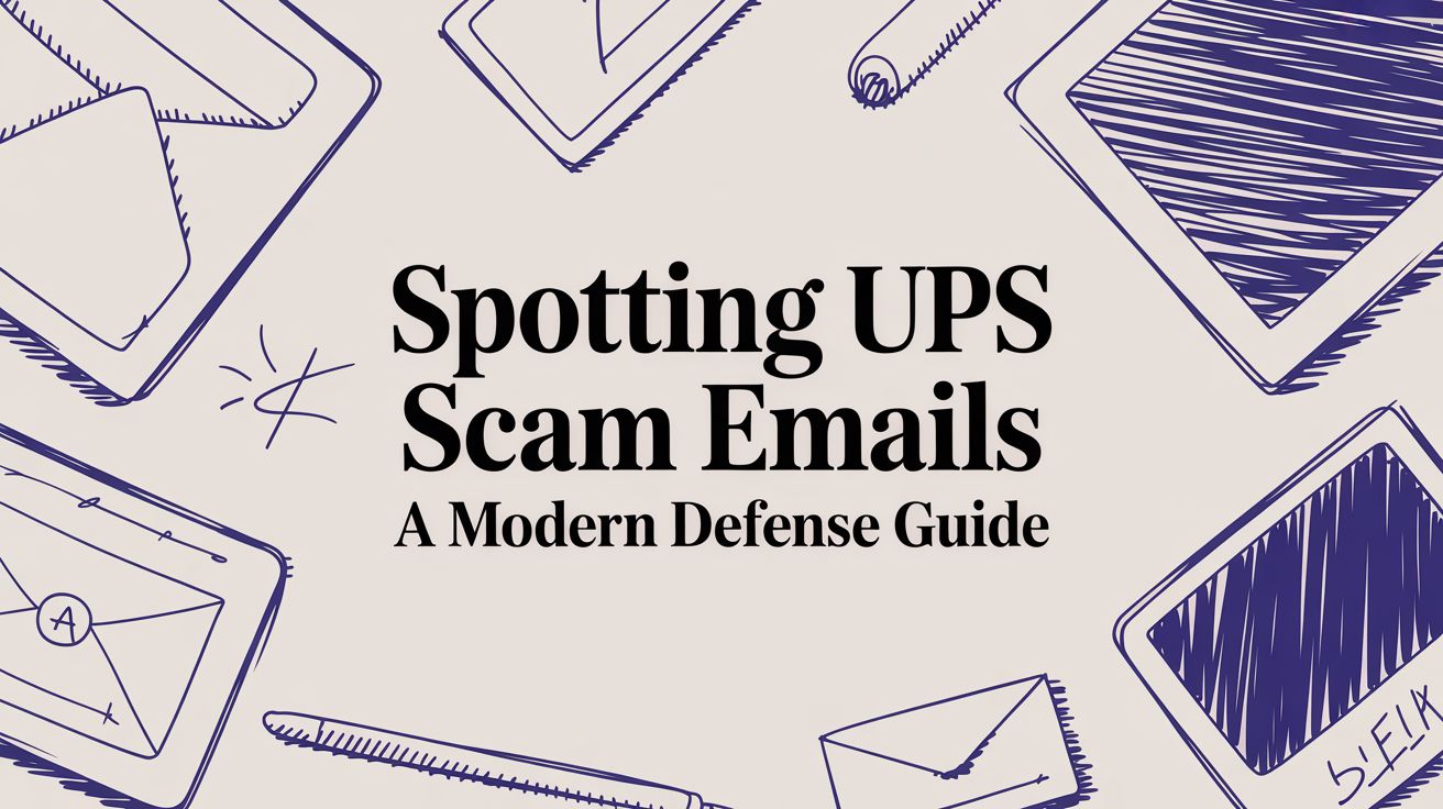 Spotting UPS Scam Emails A Modern Defense Guide | Gini Help Blog