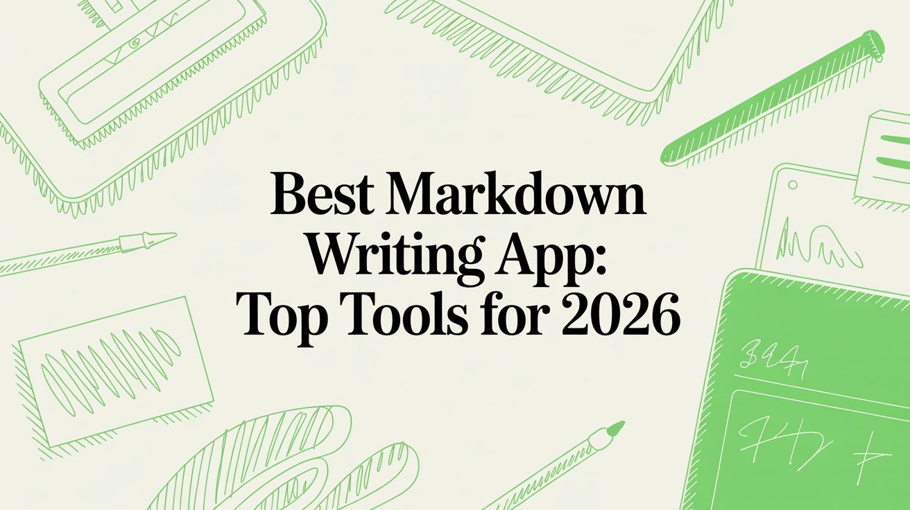 Best Markdown Writing App: Top Tools for 2026