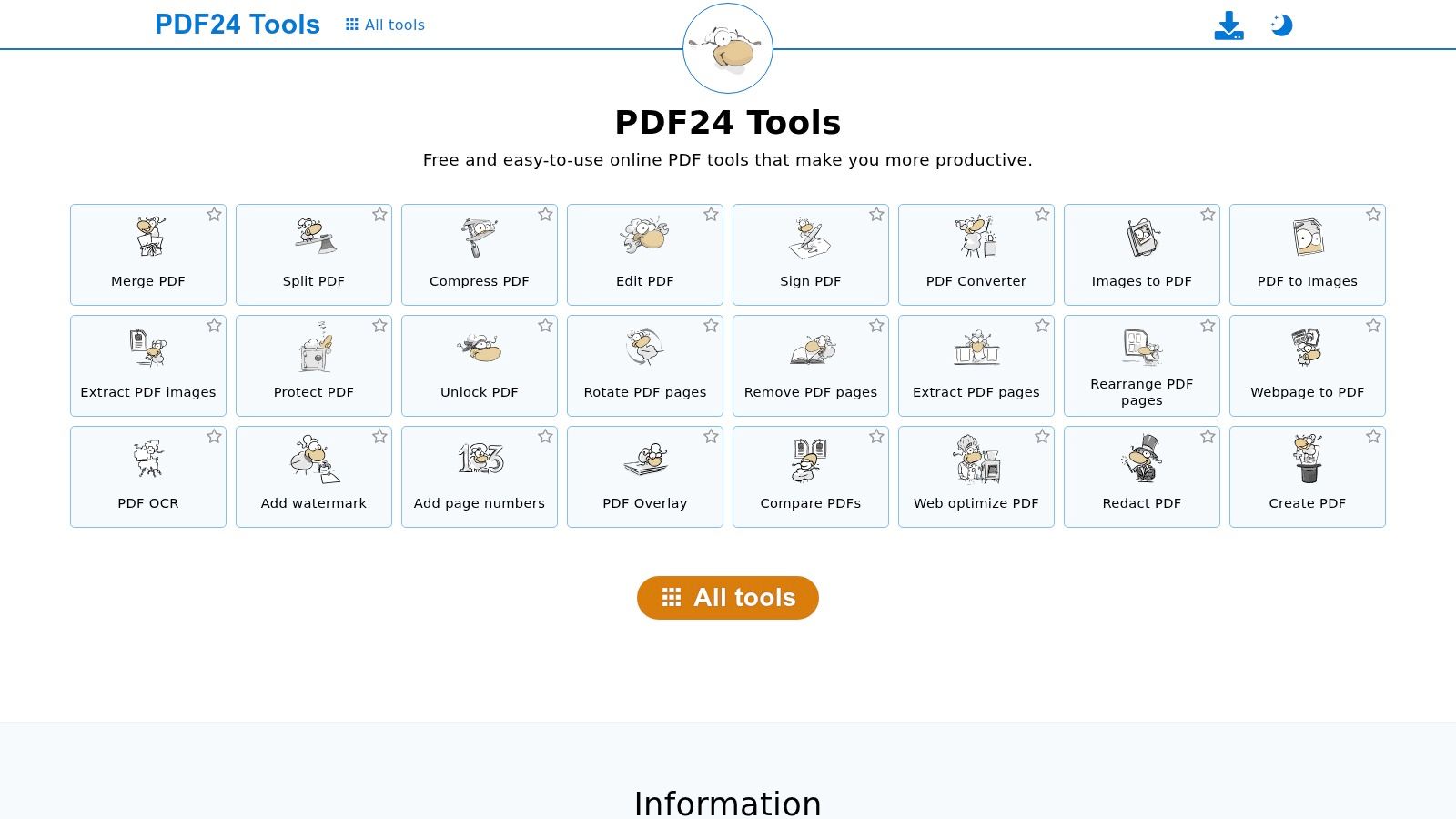 PDF24 Tools