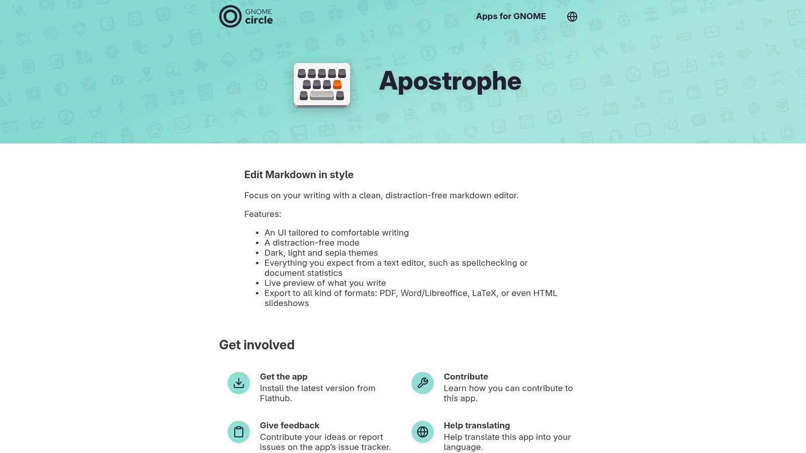 Apostrophe (GNOME)