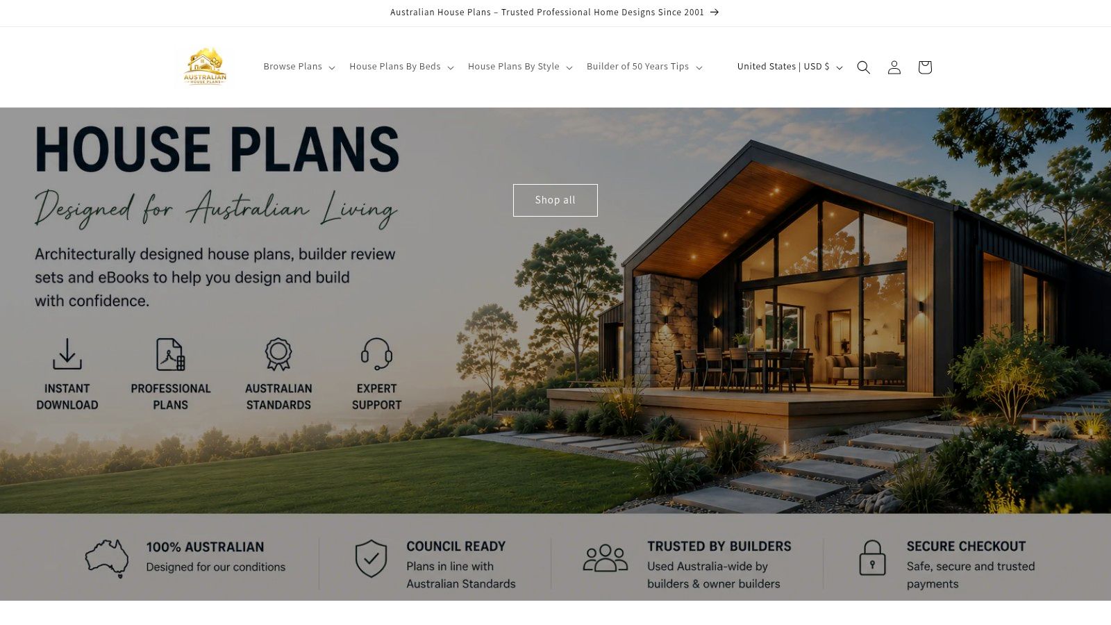 Australian Floor Plans (free concept plan downloads)