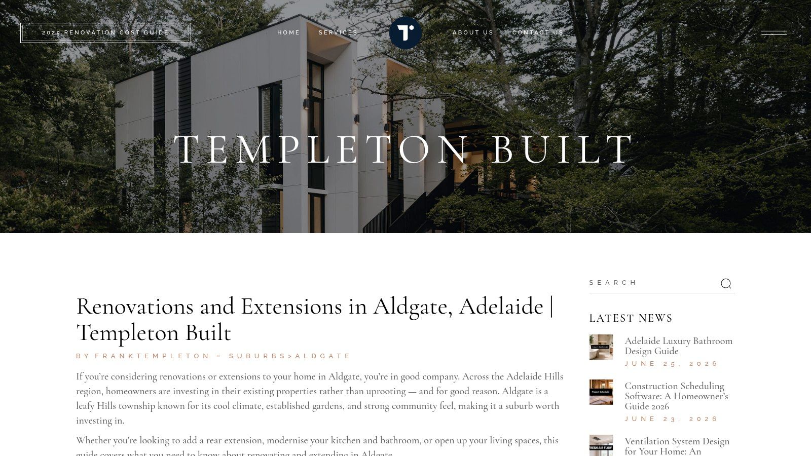 Screenshot from https://templetonbuilt.com.au/our-services/renovations/