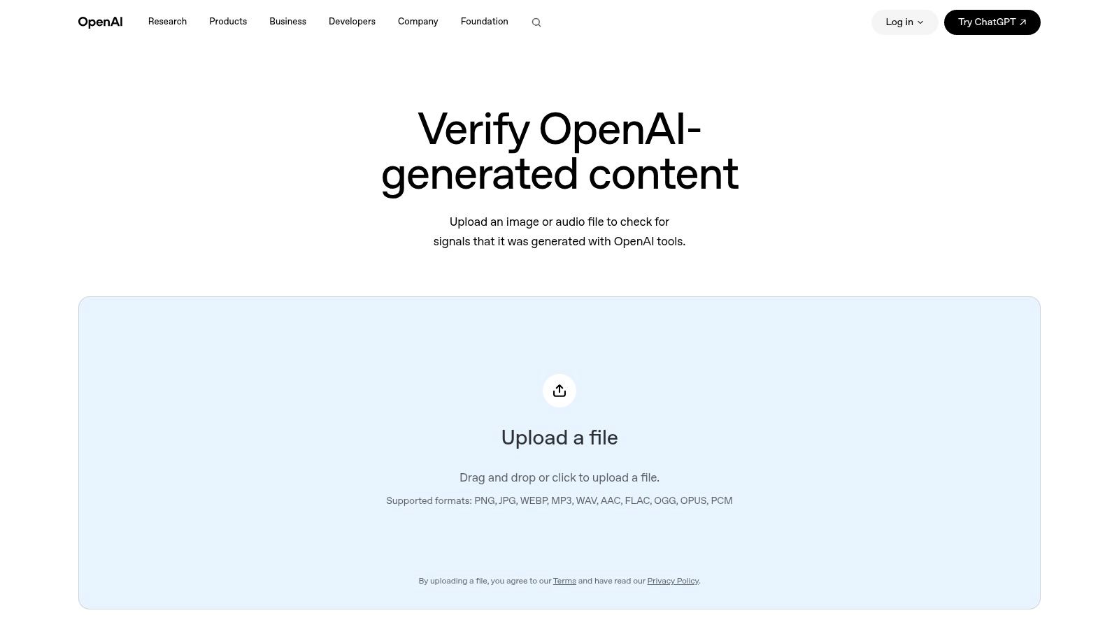 OpenAI Verify