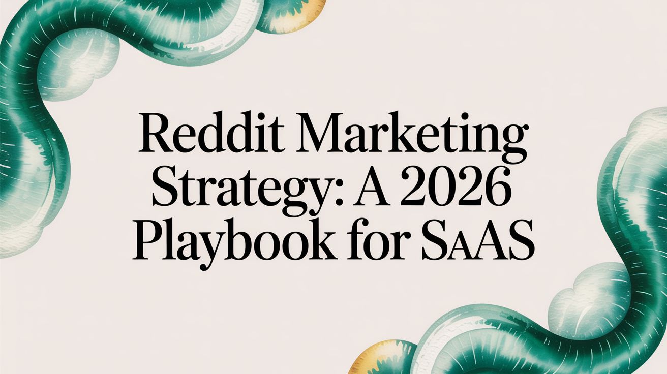Reddit Strategy Reddit Marketing Strategy: A 2026 Playbook for SaaS | CollectIntent