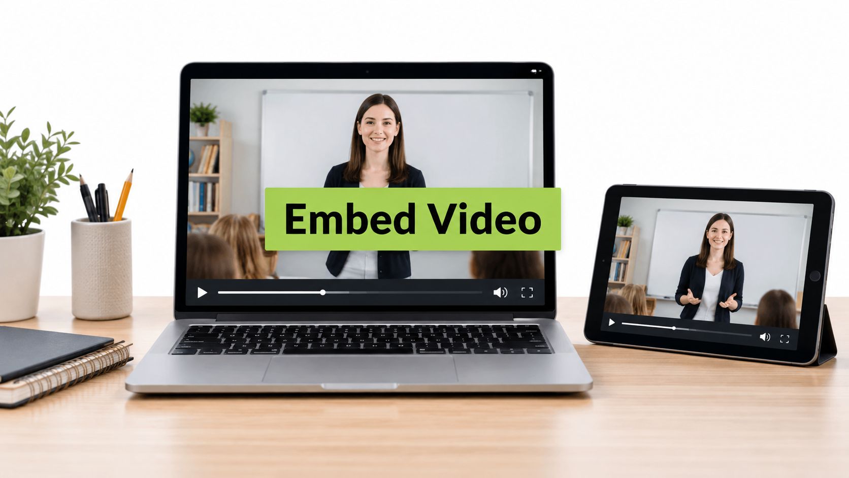 How to Embed a Video in LMS, Websites and Presentations