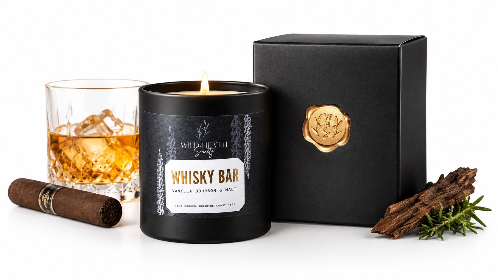 Wild Heath Society Deluxe Soy Candle