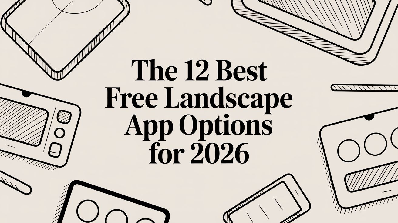 The 12 Best Free Landscape App Options for 2026 | Curb Appeal AI