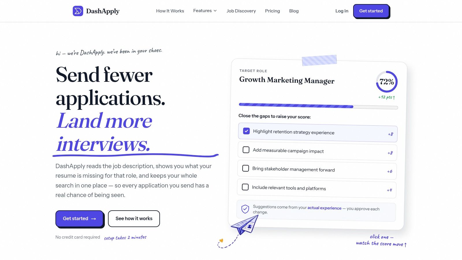 Screenshot from https://dashapply.ai